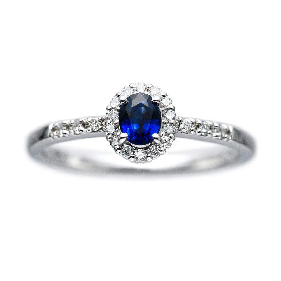 Royal Blue Sapphire Ring | RS00823