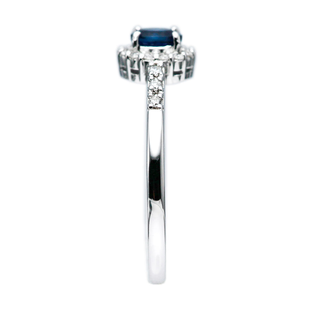 Royal Blue Sapphire Ring | RS00823