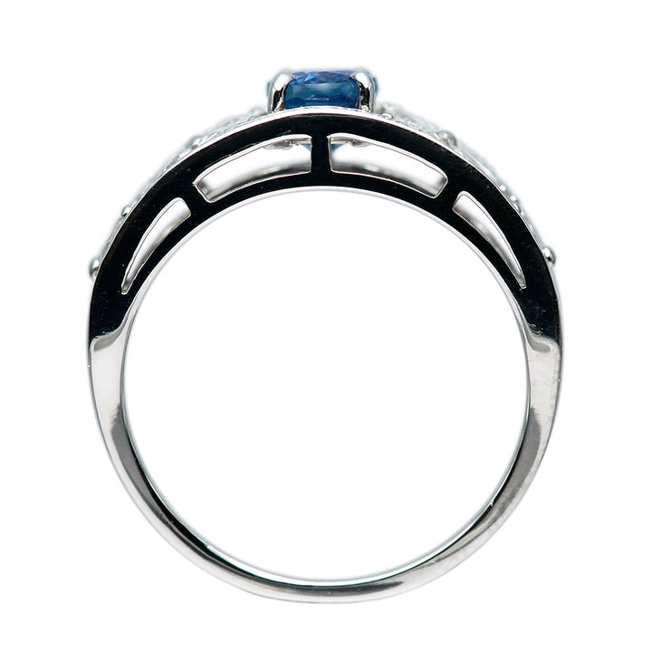 非加熱&コーンフラワーサファイア リング（指輪） ｜ RS00827
