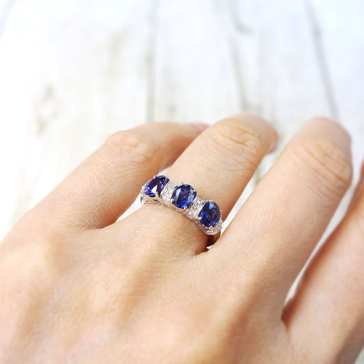 カラーチェンジサファイア リング（指輪） ｜ RS00830