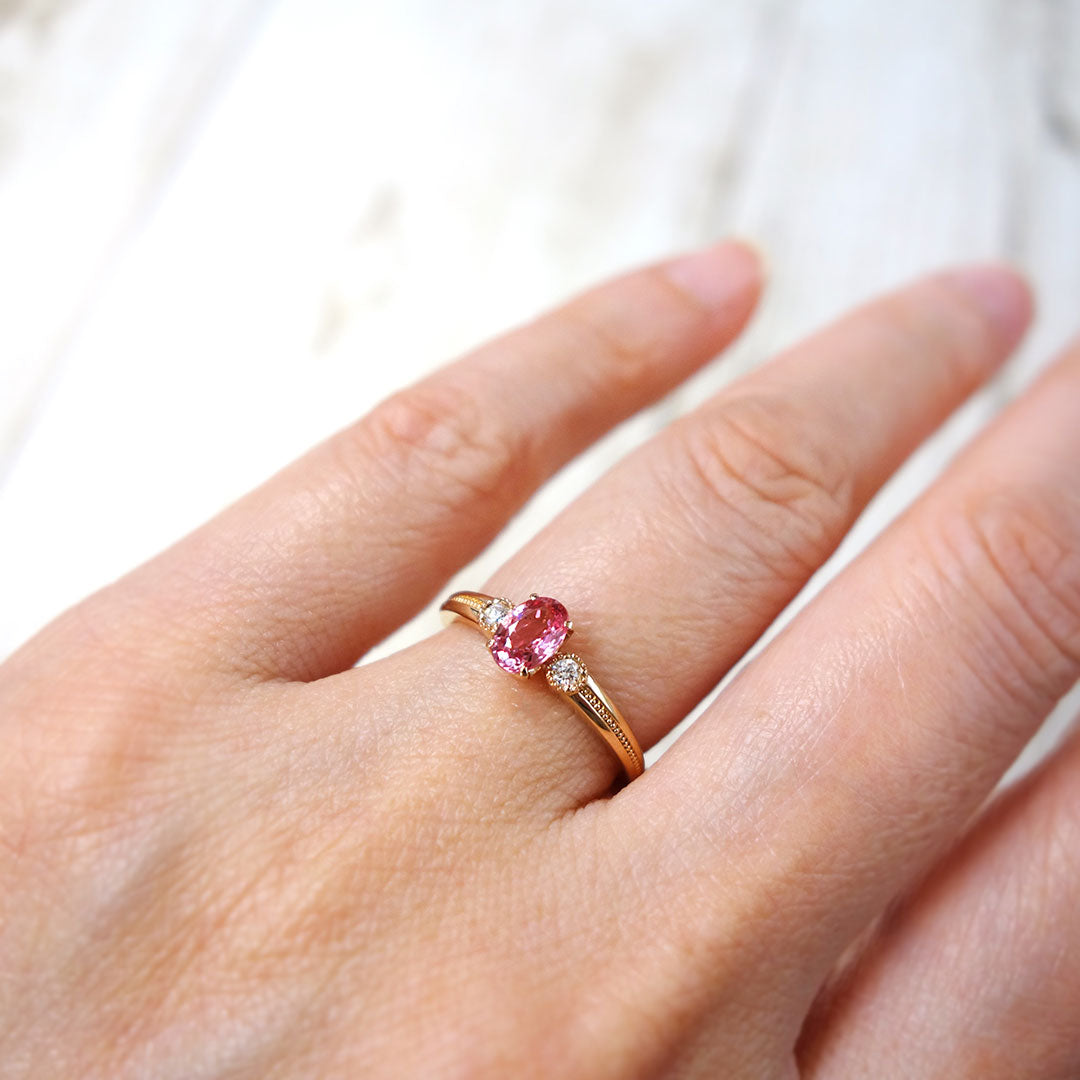 パパラチアサファイア リング（指輪） ｜ RS00844