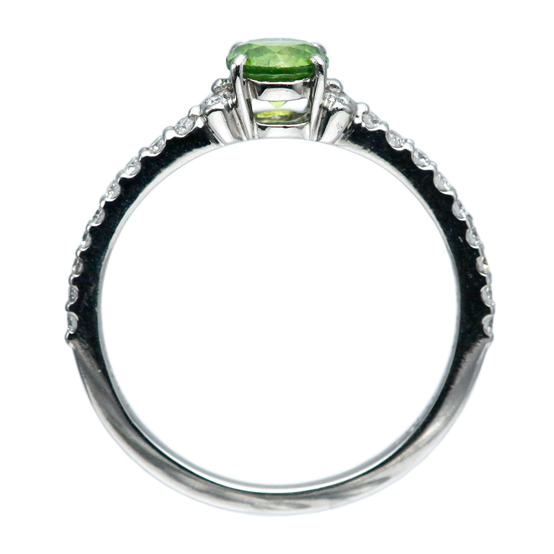 Demantoid Garnet Ring | RX01143