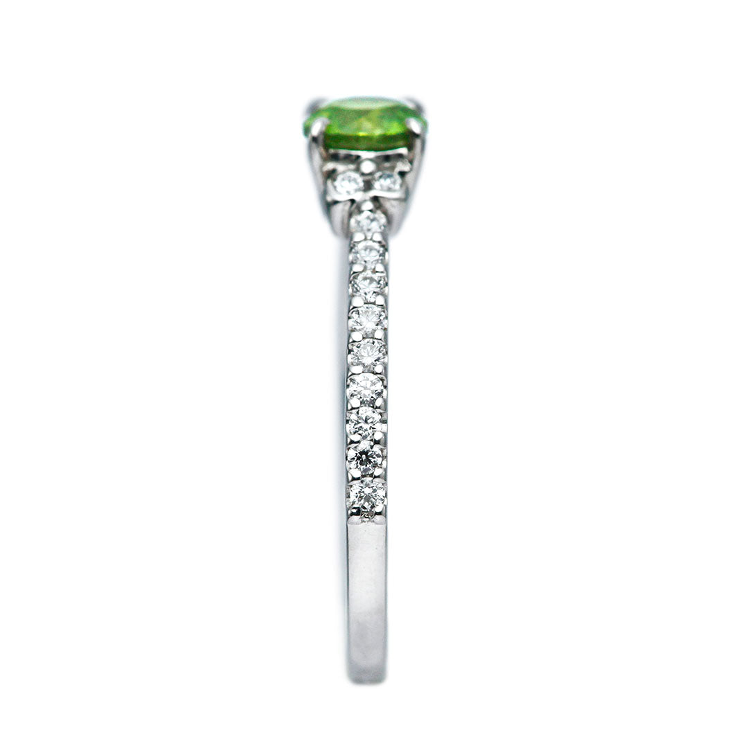 Demantoid Garnet Ring | RX01143