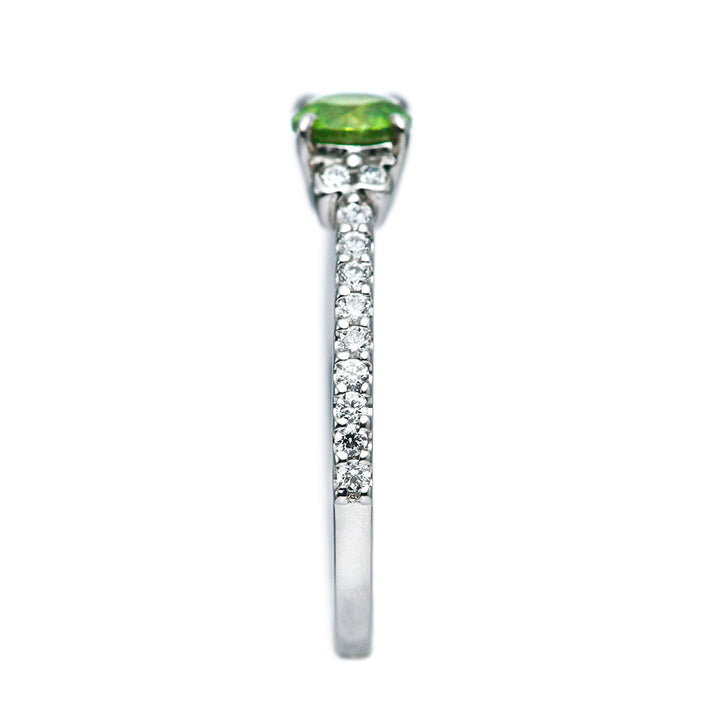 Demantoid Garnet Ring | RX01143
