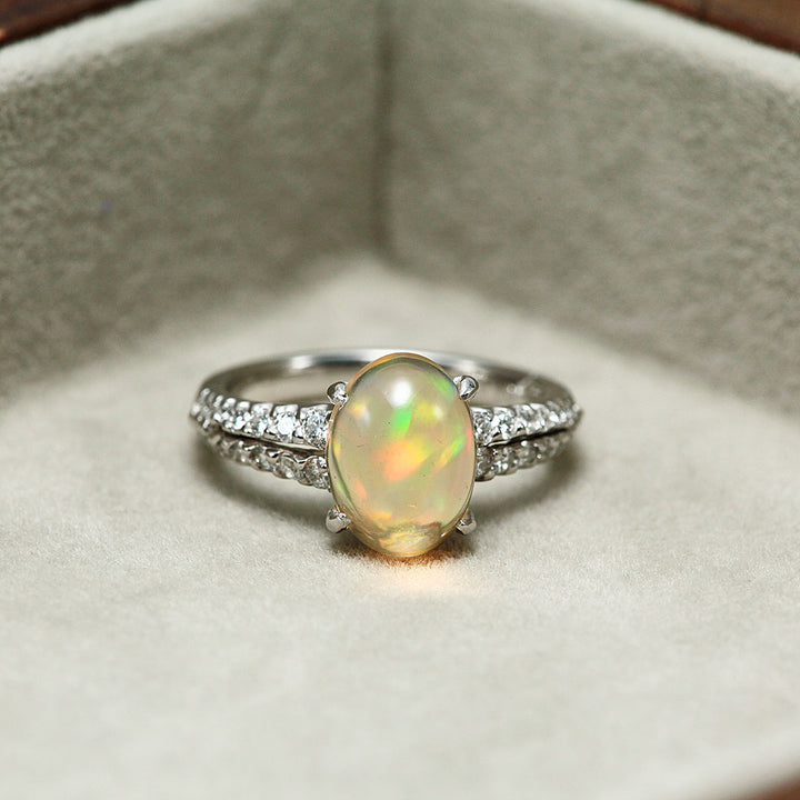 Mexican Opal Ring | RX01149