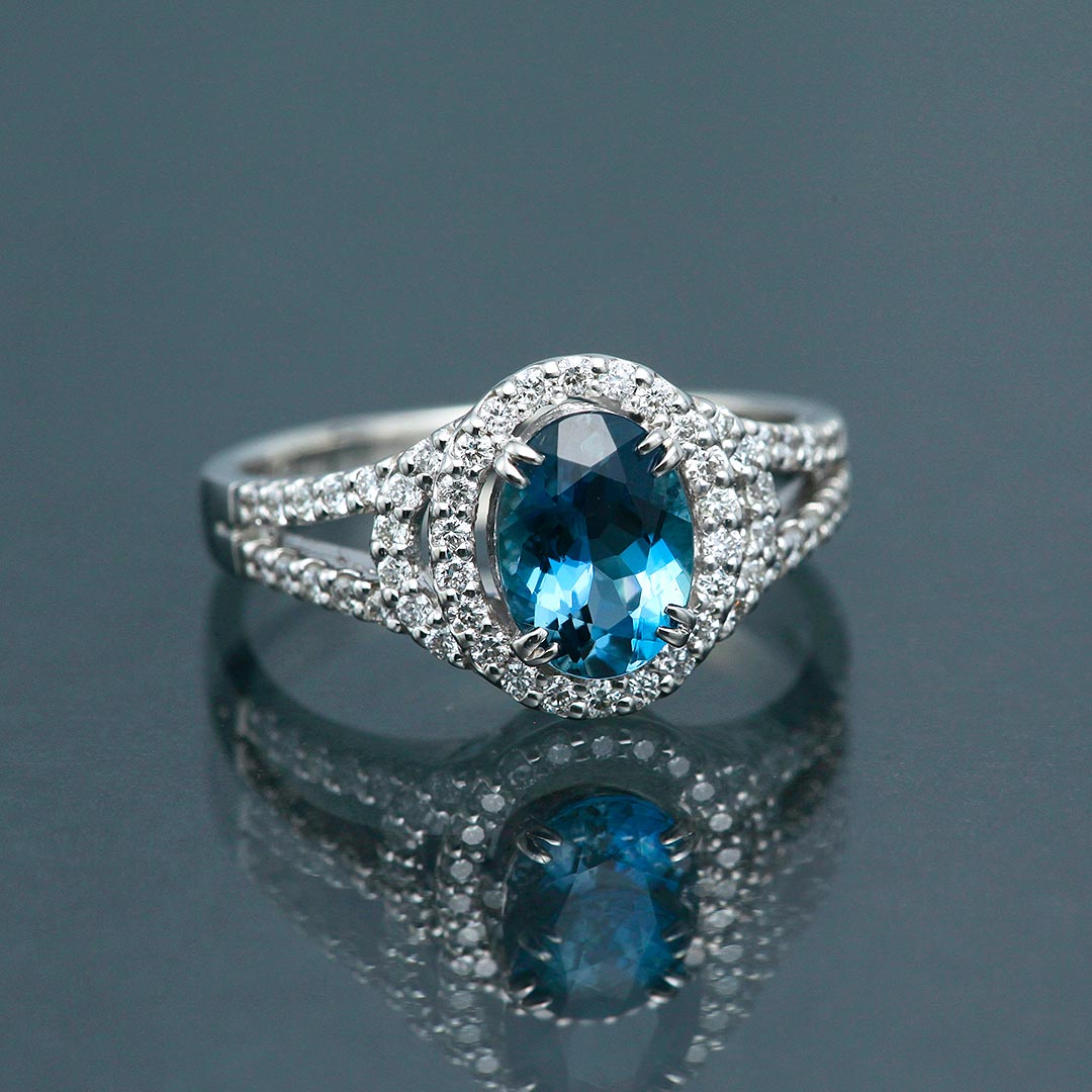Santa Maria color aquamarine ring | RX01316