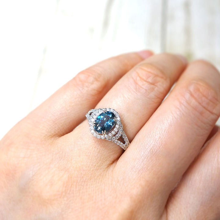 Santa Maria color aquamarine ring | RX01316