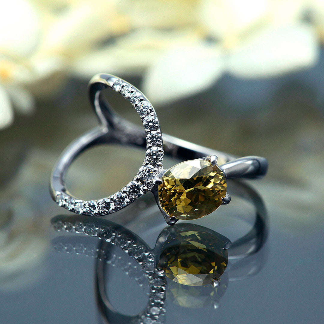 Garnet ring ｜ RX01329