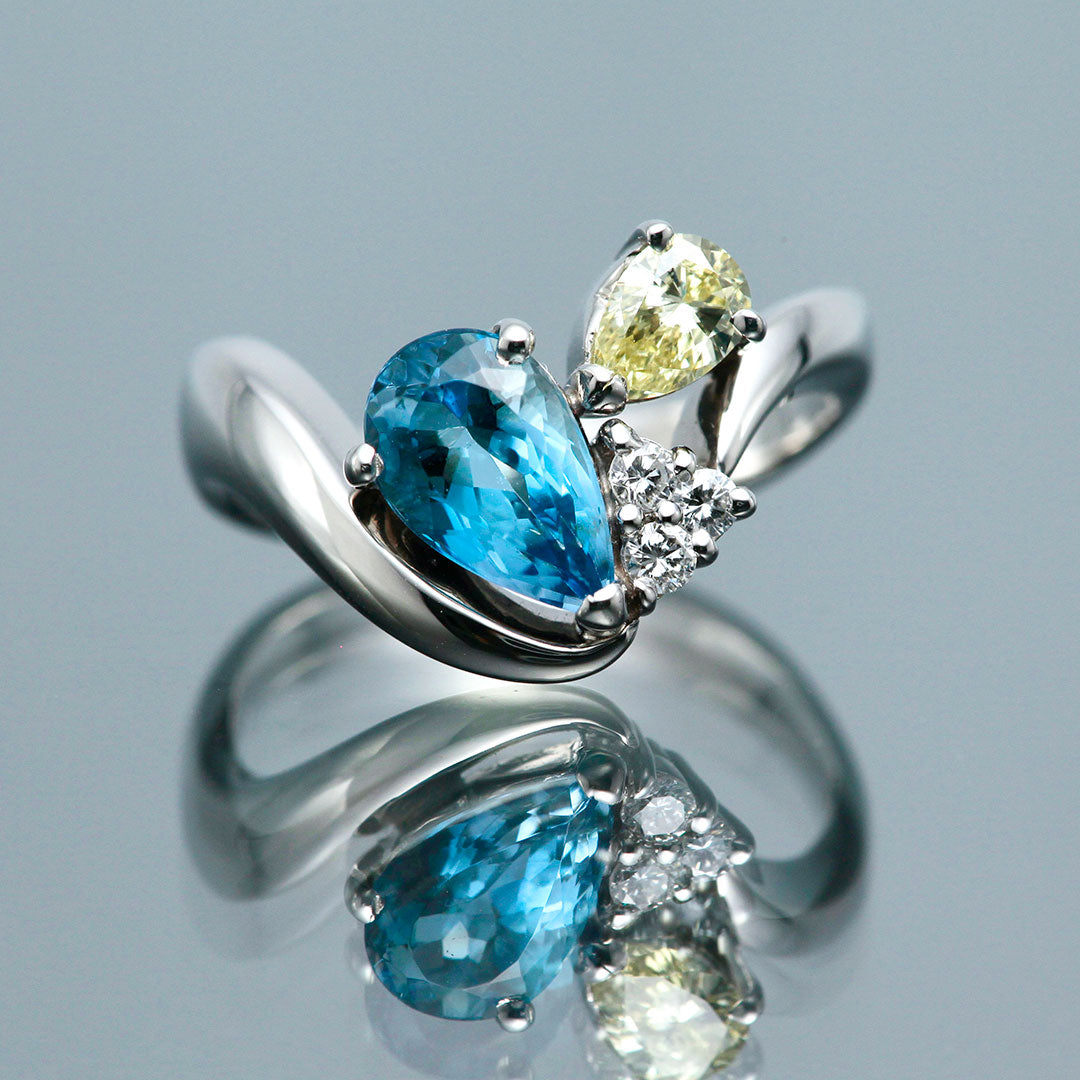 <tc>Aquamarine RIng ｜ RX01330</tc>