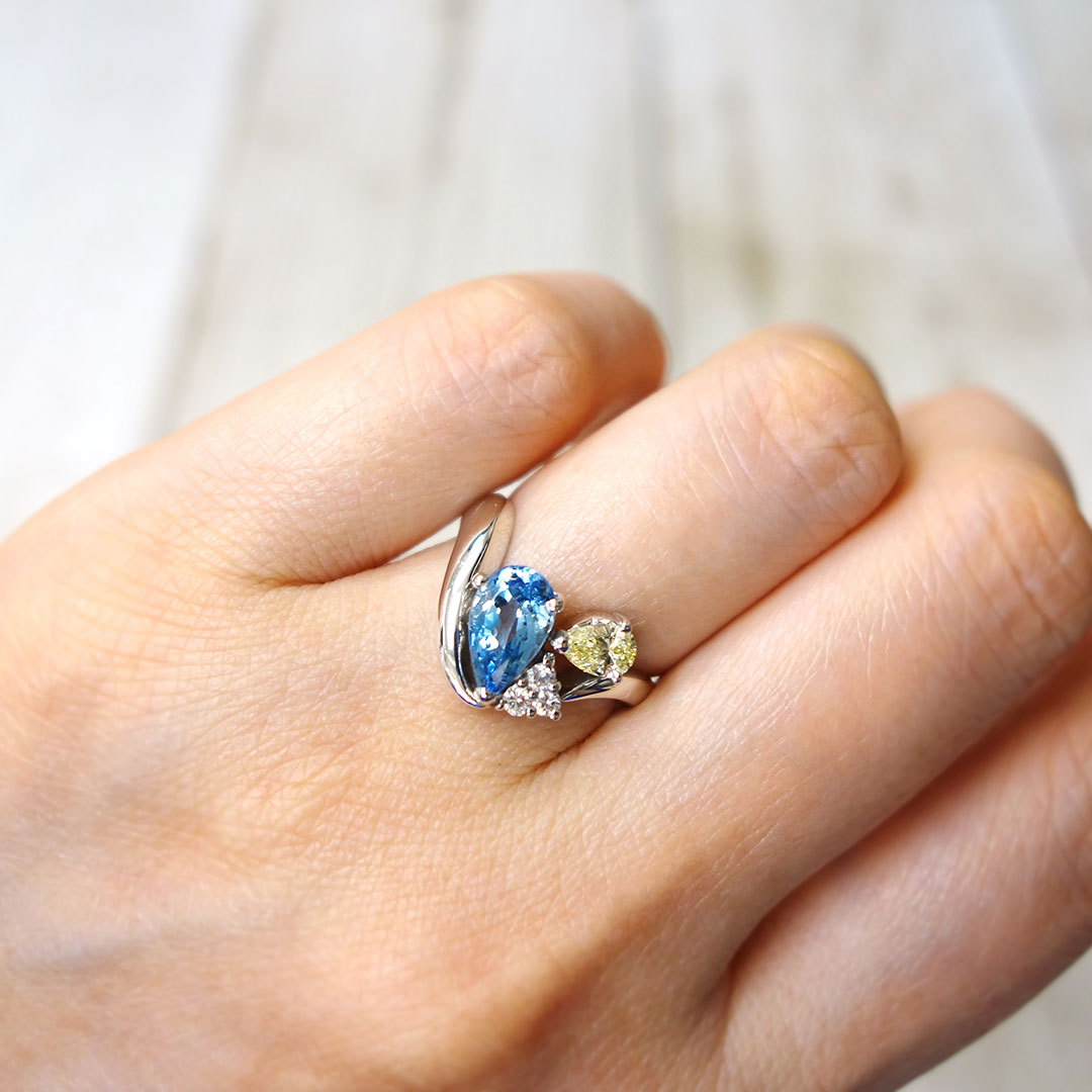 Aquamarine ring | RX01330