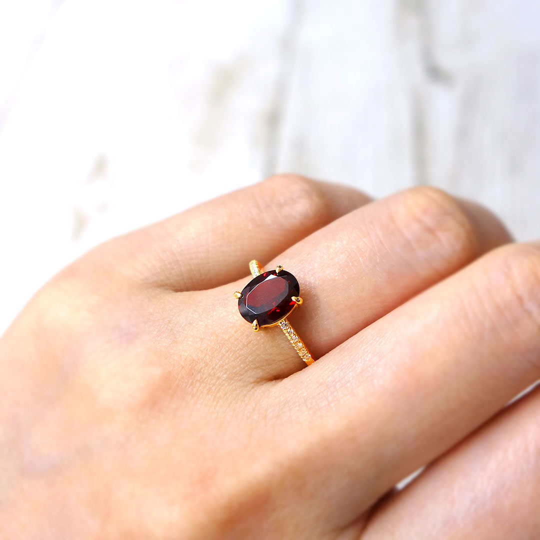 <tc>Garnet Ring ｜ RX01335</tc>