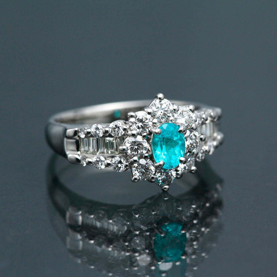 Paraiba Tourmaline Ring | RX01336