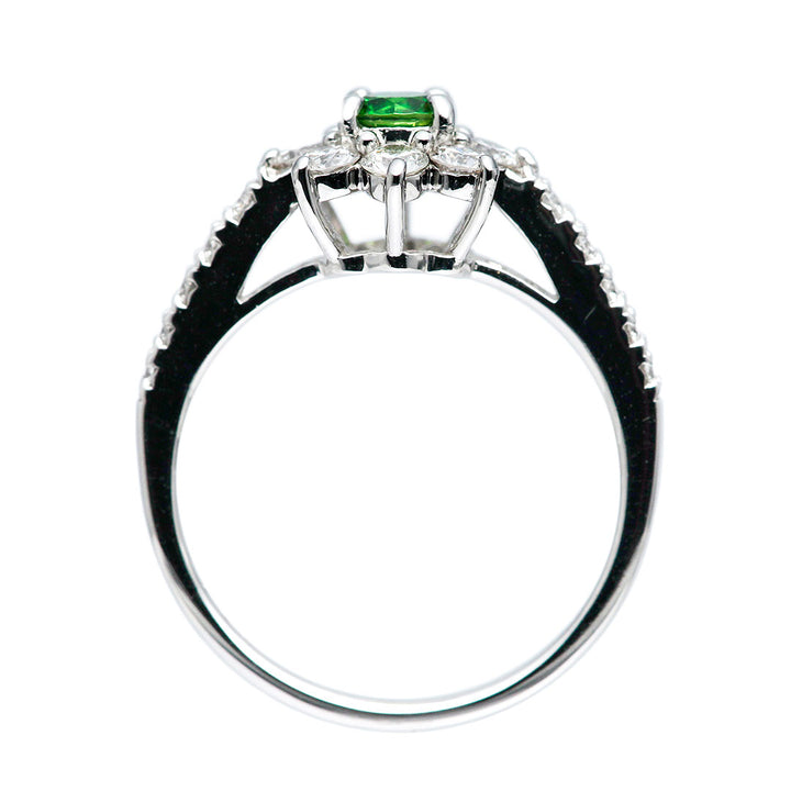 Demantoid garnet ring | RX01337