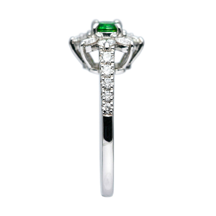 Demantoid garnet ring | RX01337