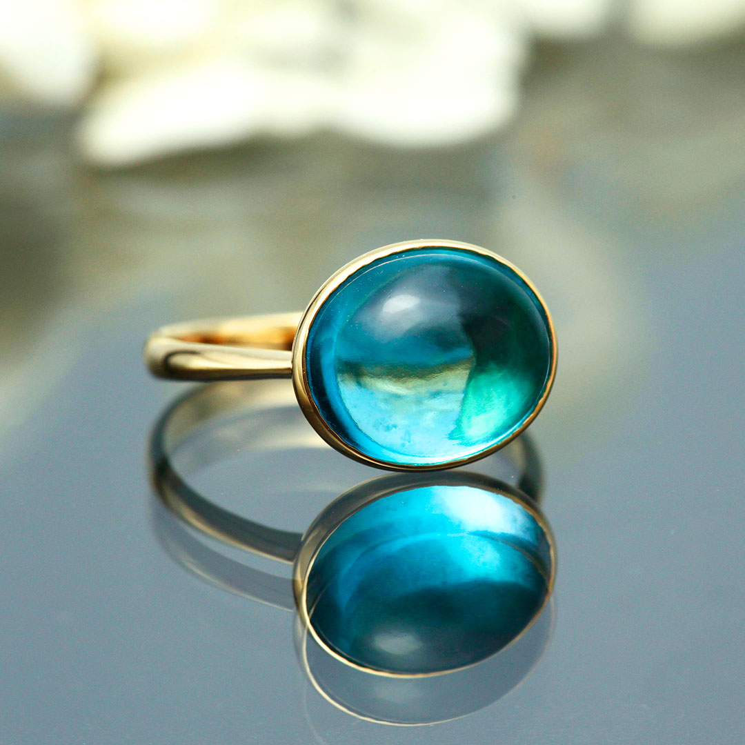 Blue topaz ring | RX01340