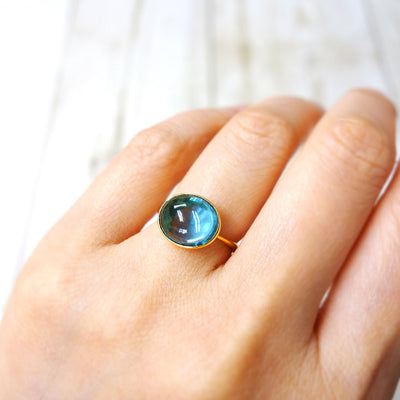 Blue topaz ring | RX01340