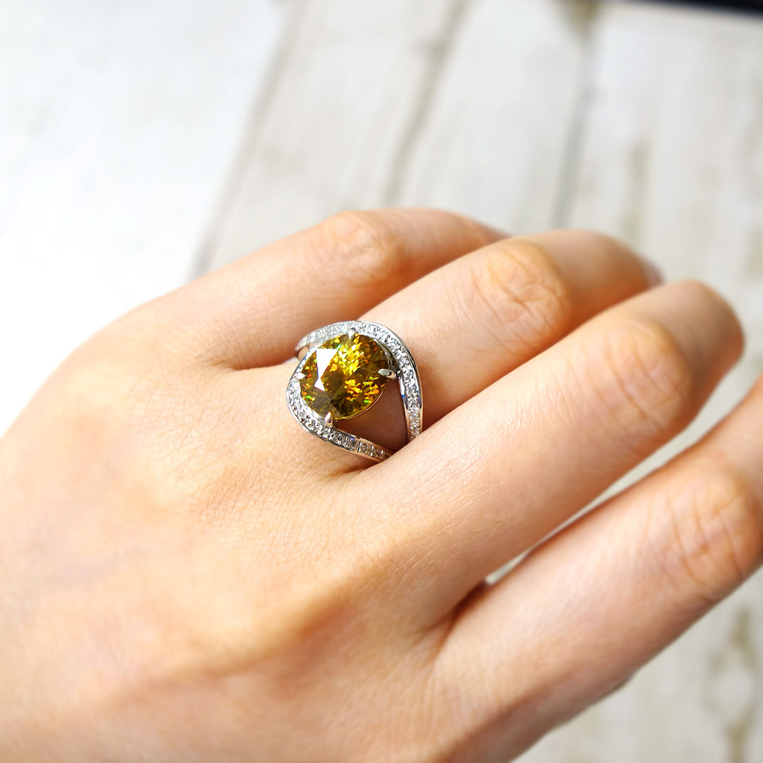 <tc>Sphene Ring ｜ RX01343</tc>