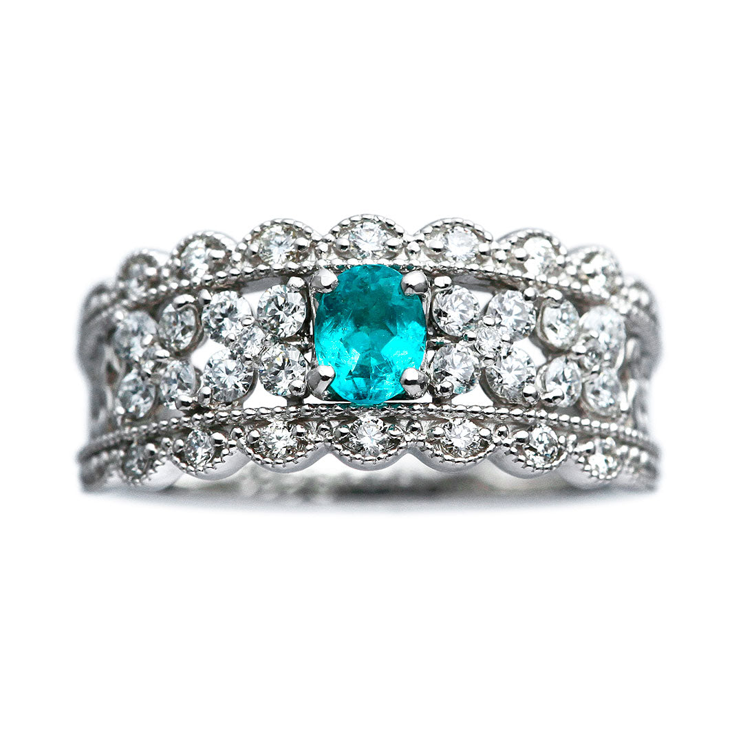 <tc>Paraiba Tourmaline Ring | RX01344</tc>