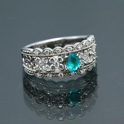 <tc>Paraiba Tourmaline Ring | RX01344</tc>