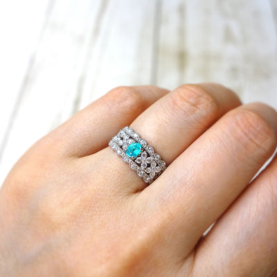 <tc>Paraiba Tourmaline Ring | RX01344</tc>