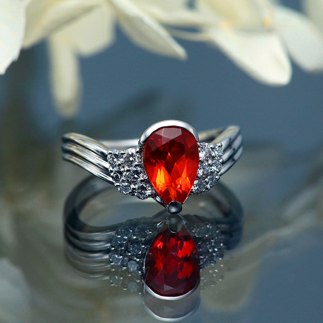 Fire Opal Ring | RX01359