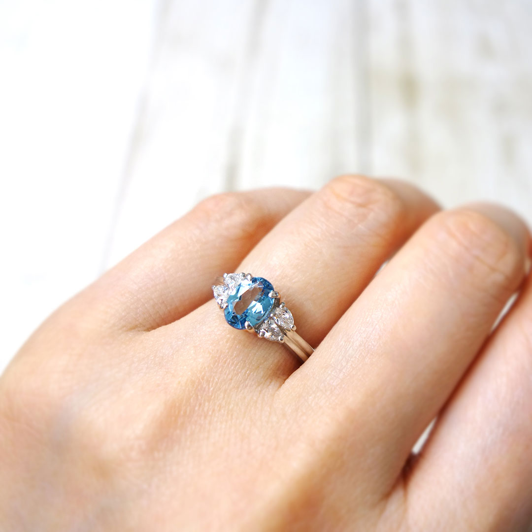 Aquamarine ring | RX01365