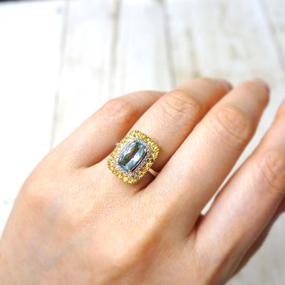 Aquamarine ring | RX01367