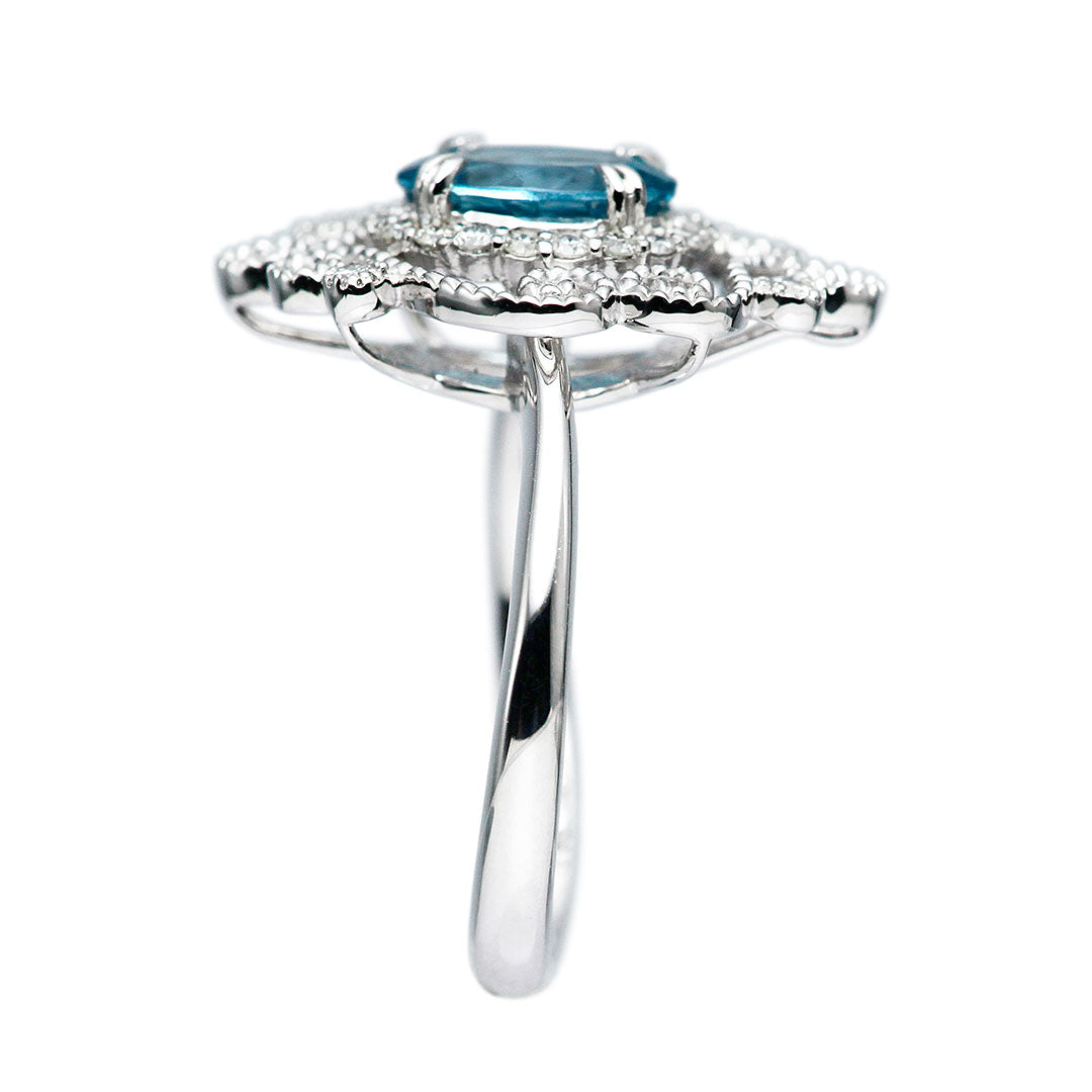 Aquamarine ring | RX01373