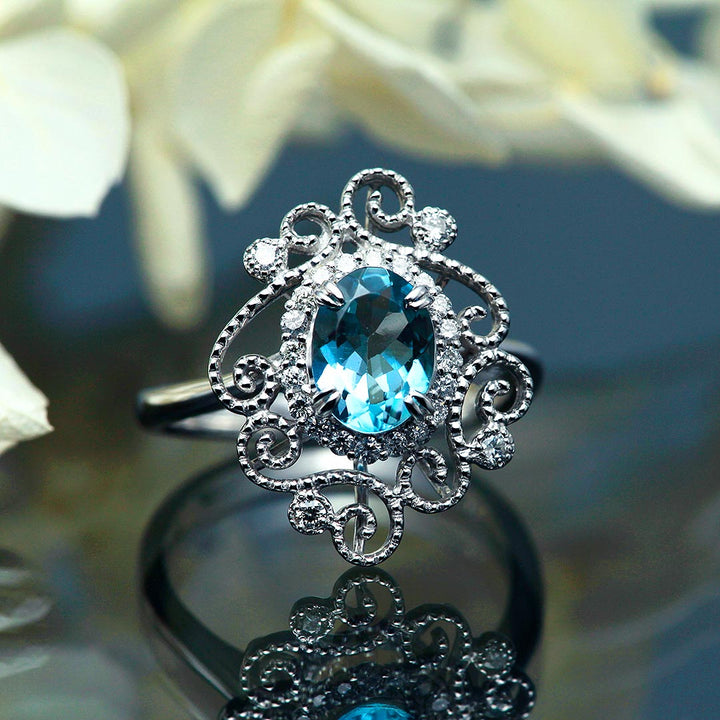 Aquamarine ring | RX01373