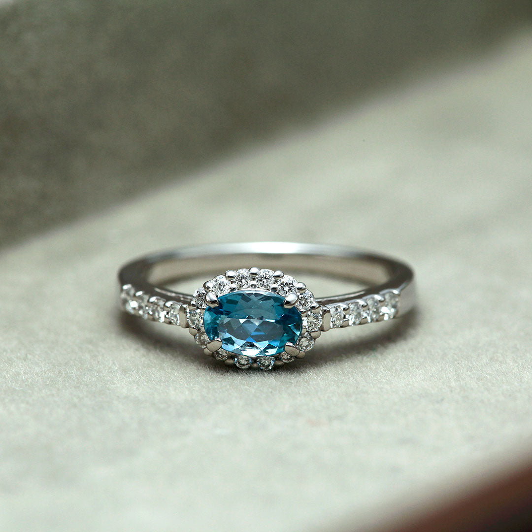 Aquamarine ring | RX01374
