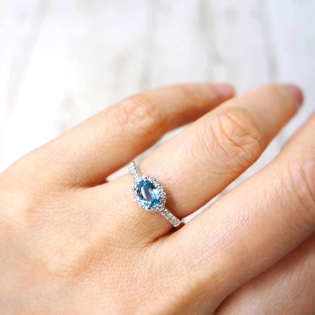 Aquamarine ring | RX01374