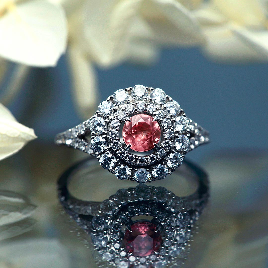 Rhodochrosite ring | RX01380