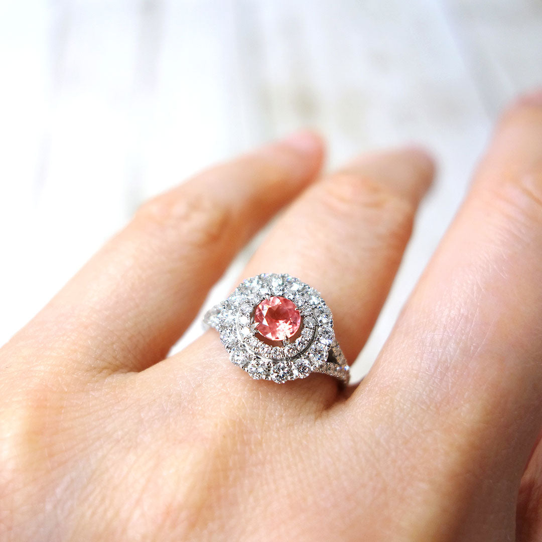 Rhodochrosite ring | RX01380