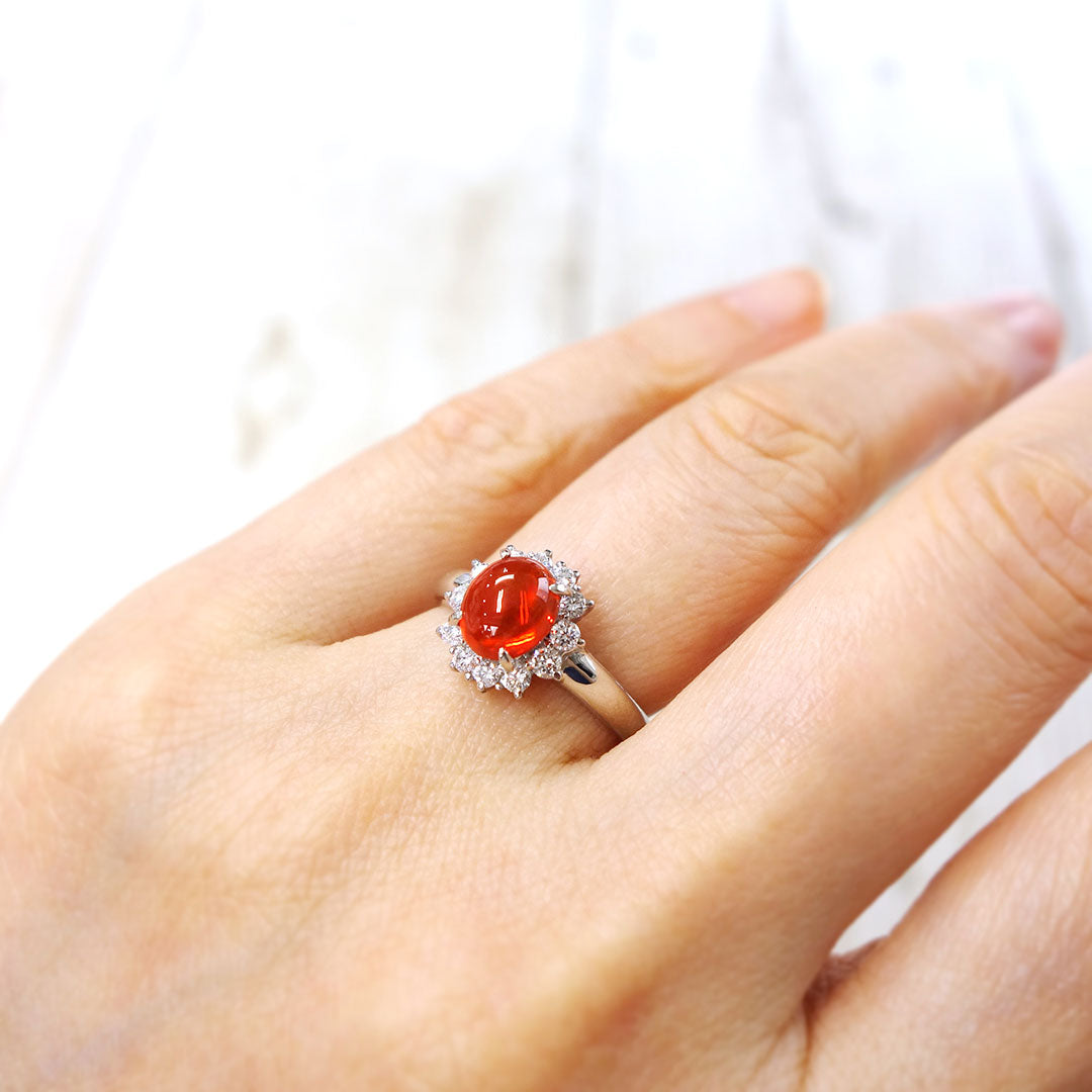 Fire Opal Ring | RX01384
