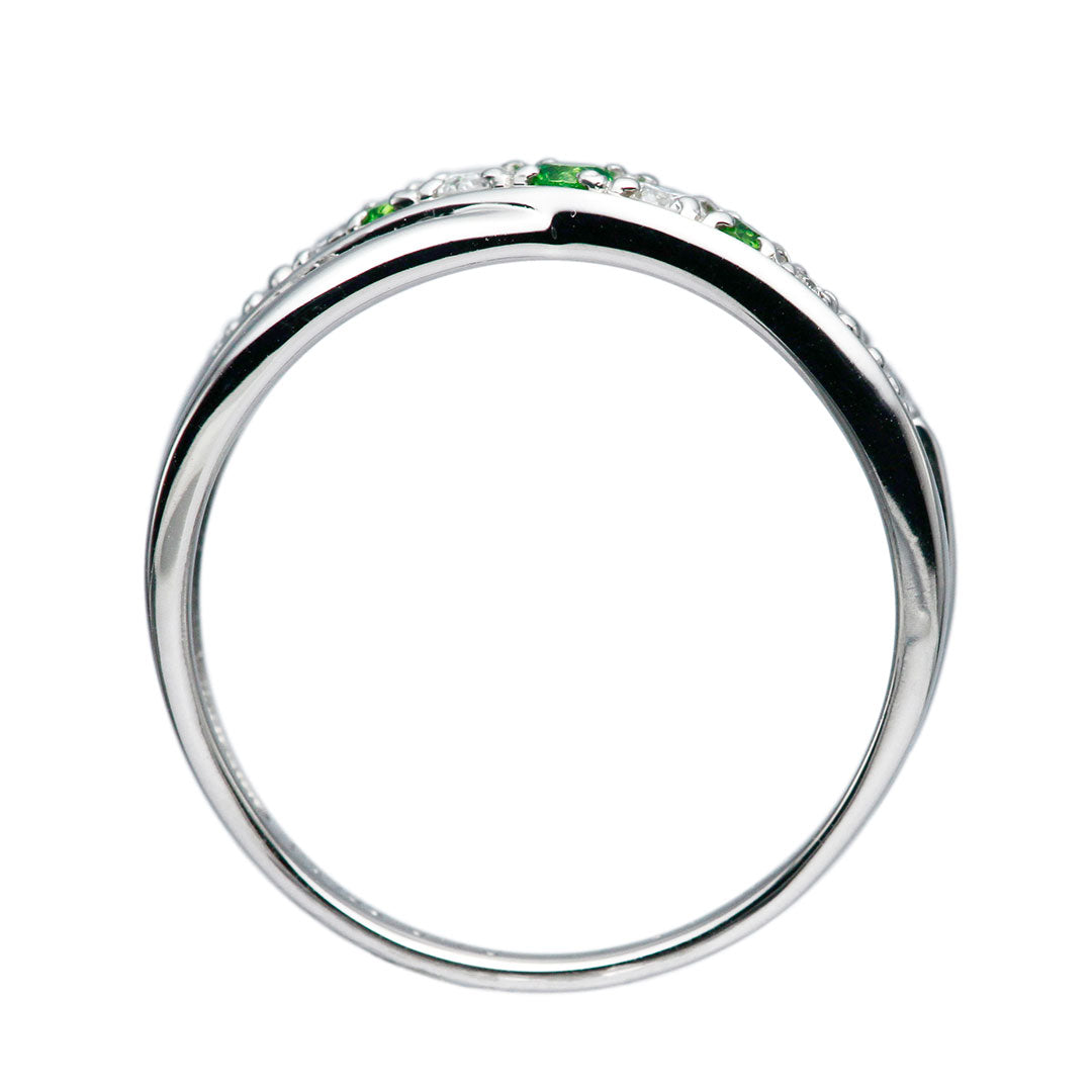 Demantoid garnet ring | RX01392