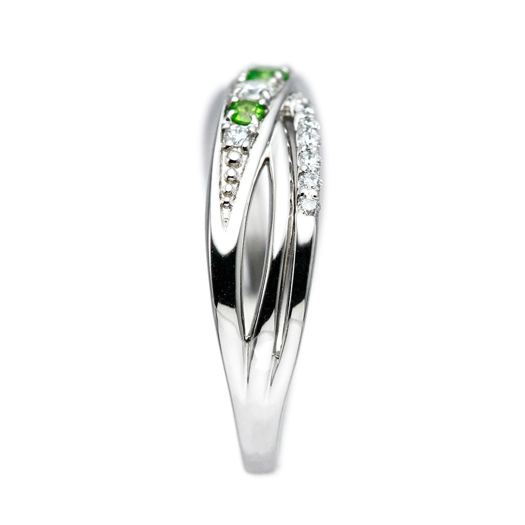 Demantoid garnet ring | RX01392