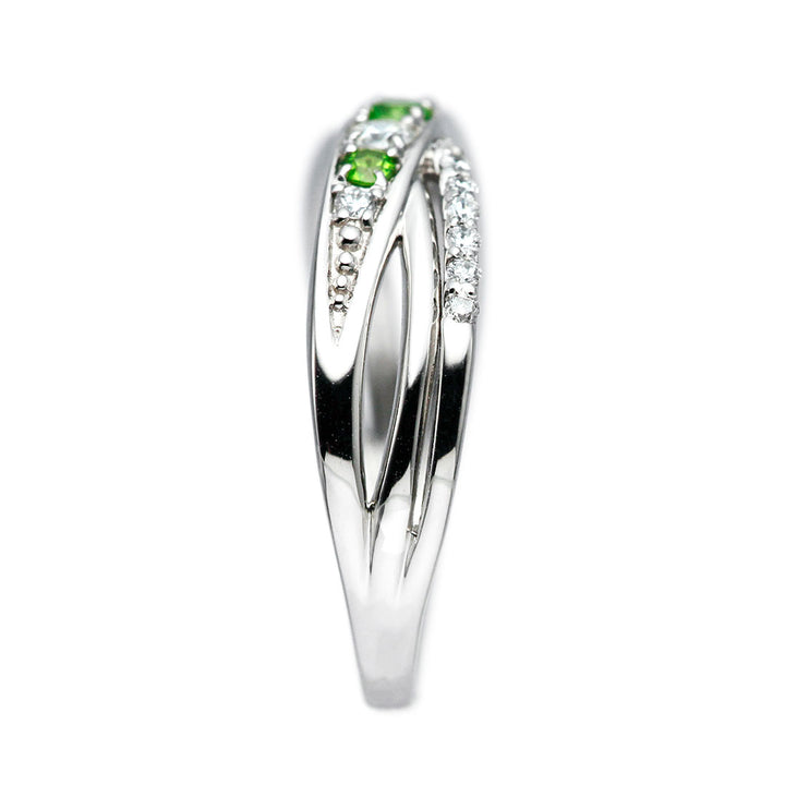 Demantoid garnet ring | RX01392