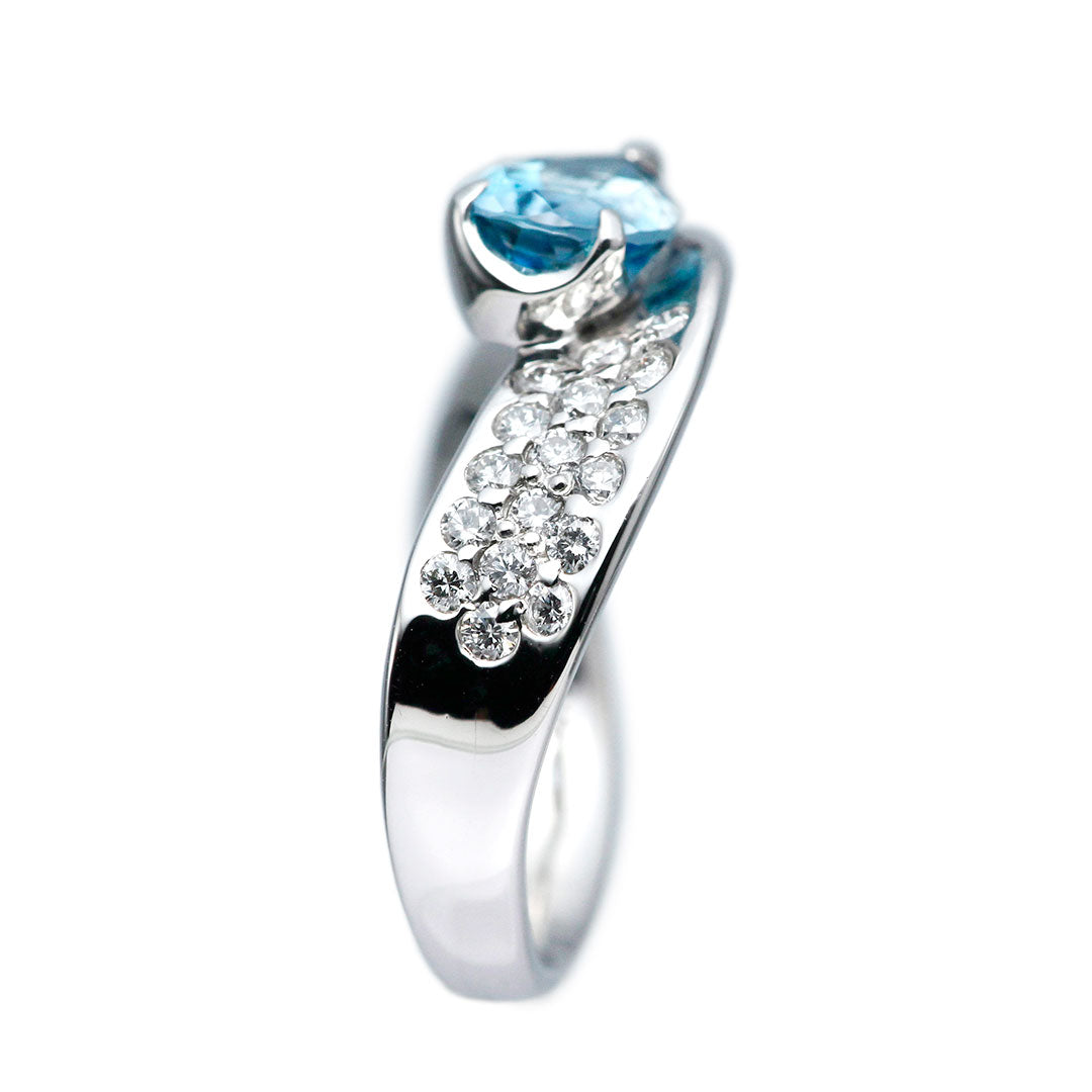 Santa Maria color aquamarine ring | RX01402