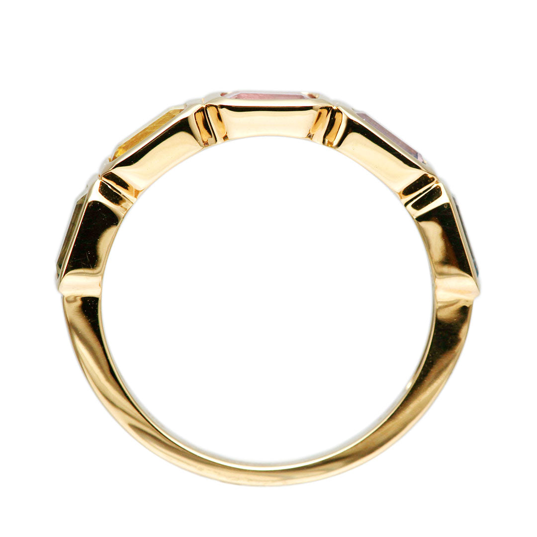 Non-heated colored sapphire ring | RX01404