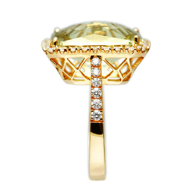 <tc>Lemon Quartz Ring ｜ RX01410</tc>