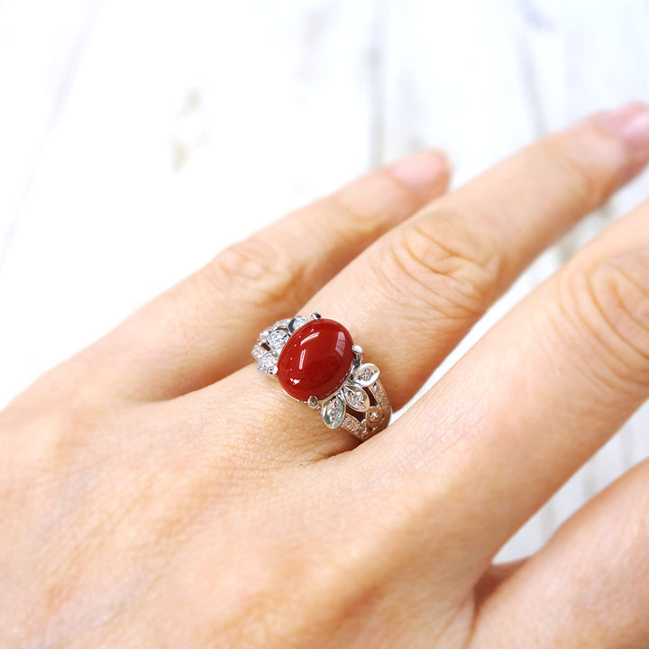 珊瑚 リング（指輪） ｜ RX01413