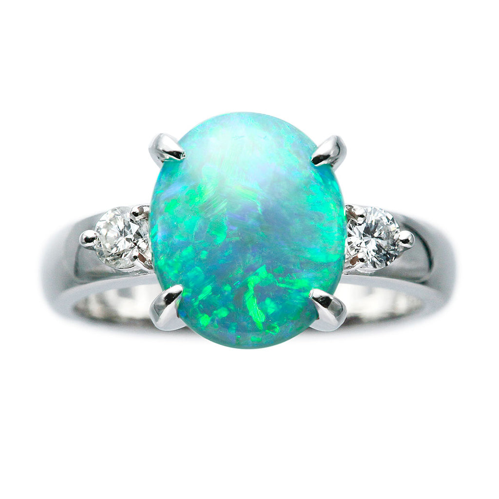 一粒オパールリング オパール リング（指輪） ｜ RX01415 – 大阪心斎橋 宝寿堂〈HOUJUDO〉