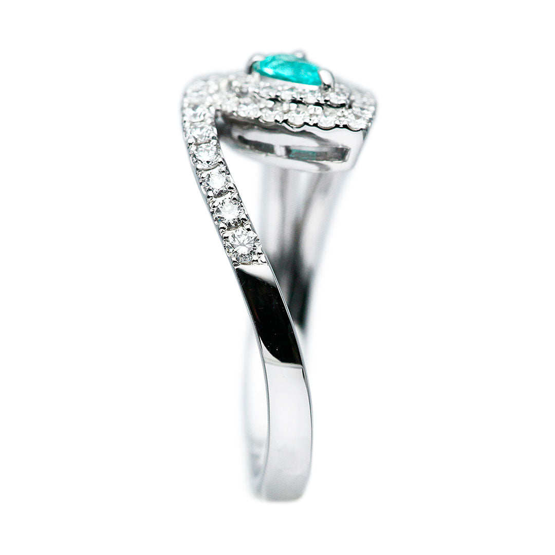 パライバトルマリン（ブラジル産） リング（指輪） ｜ RX01417