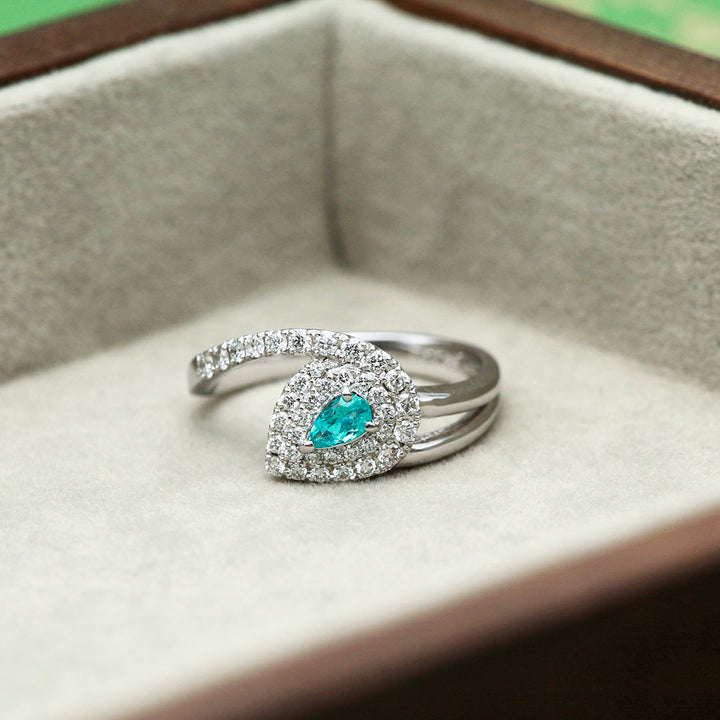 パライバトルマリン（ブラジル産） リング（指輪） ｜ RX01417