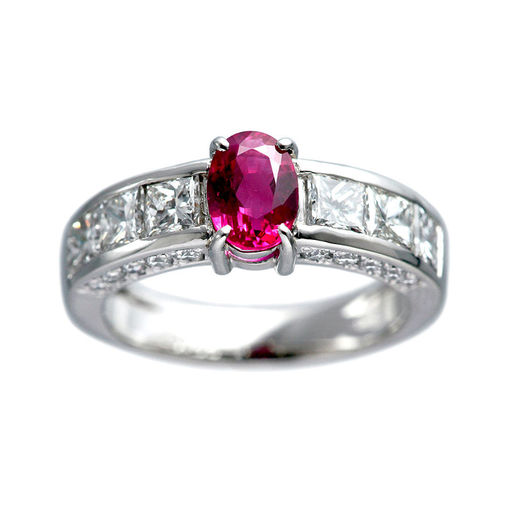Pigeon blood ruby ​​ring ｜ TAK0201