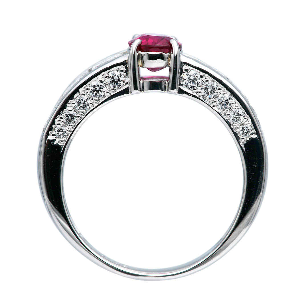 Pigeon blood ruby ​​ring ｜ TAK0201