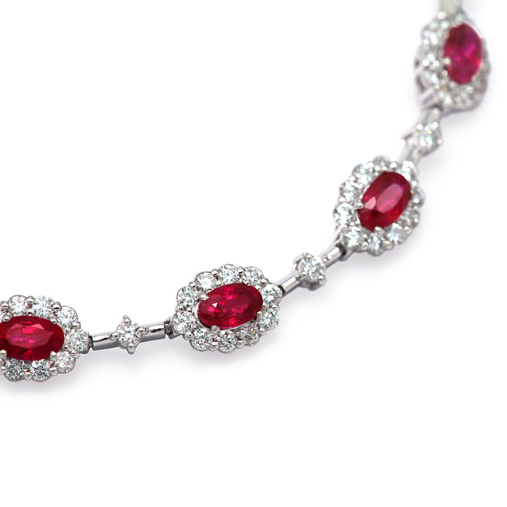 Ruby (pigeon blood) bracelet ｜ TAK0203