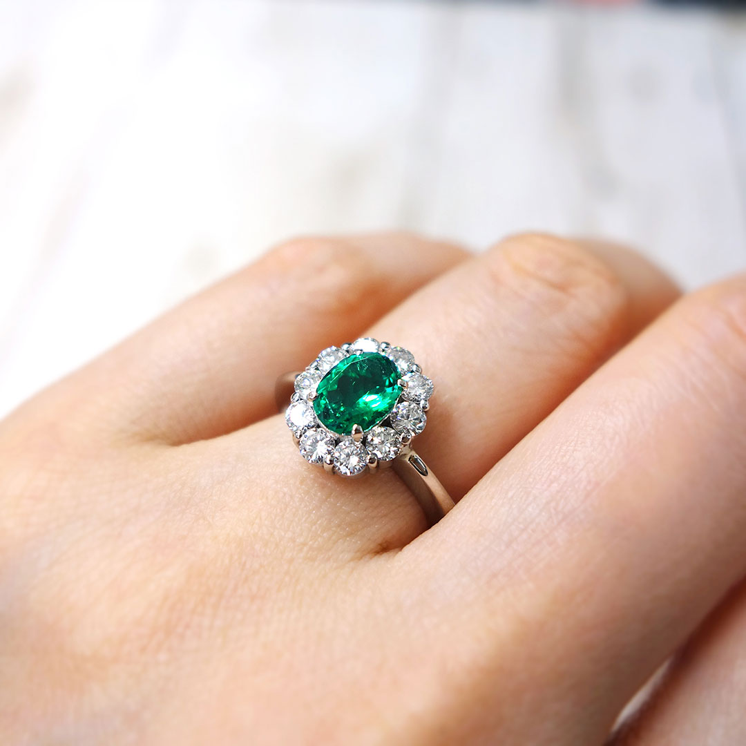 Emerald ring ｜ TAK0205