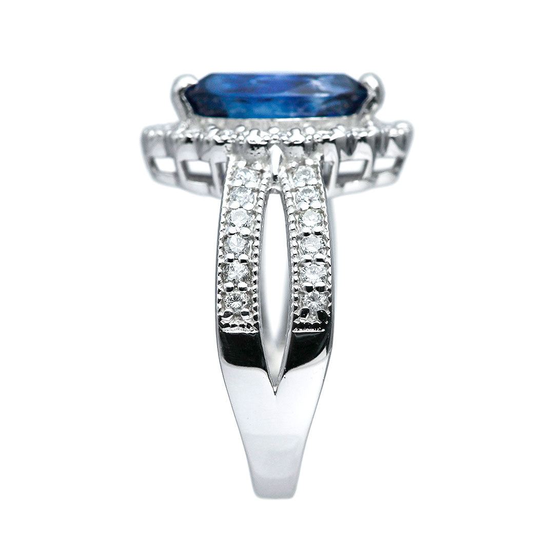 Royal Blue Sapphire Ring | TAK0208