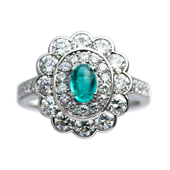 Paraiba tourmaline ring ｜ TAK0210